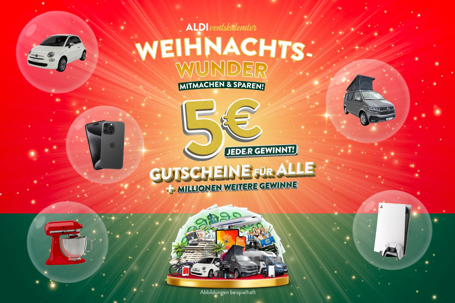 ALDI Süd Adventskalender Gewinnspiel 2024 Info + Gewinne Advents